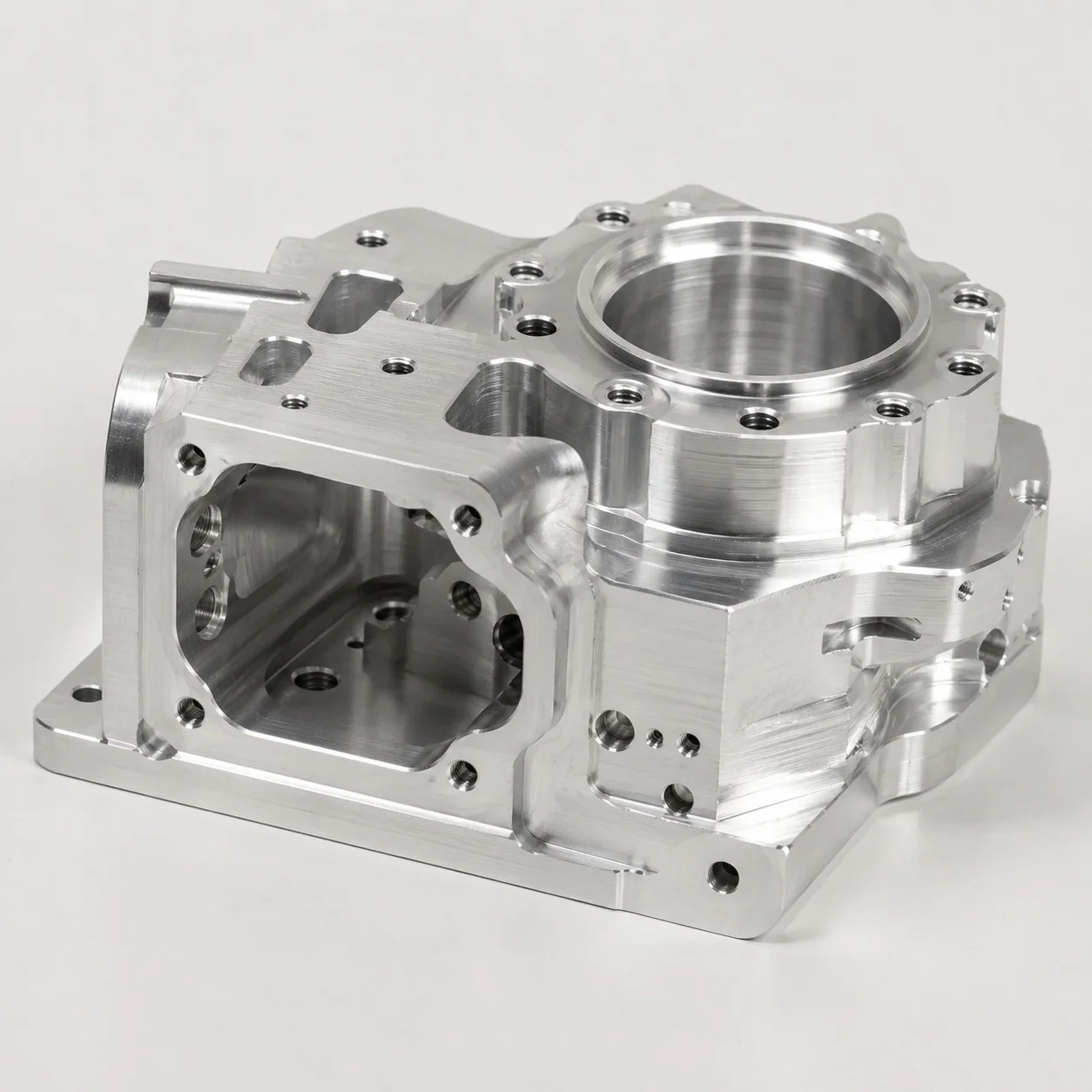 CNC-Machined Aluminum Electronics Housing